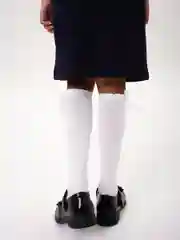 Гольфы школьные с бантиком