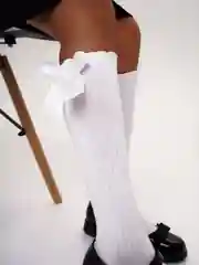 Гольфы школьные с бантиком