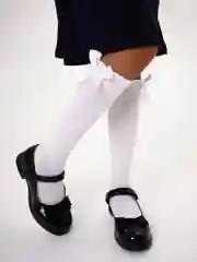 Гольфы школьные с бантиком
