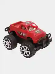 Красный машина инерционная Бигфут, 17 см