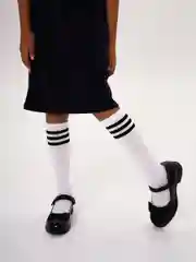 Белый гольфы в полоску