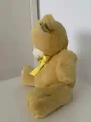 Желтый мишка плюшевая мягкая