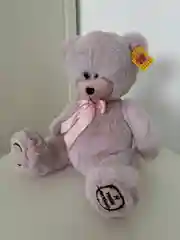 Вишнёвый мишка плюшевая мягкая