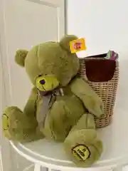Зеленый мишка плюшевая мягкая