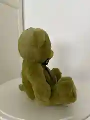 Зеленый мишка плюшевая мягкая