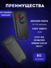 Пульт для шлагбаумов и ворот двухканальный