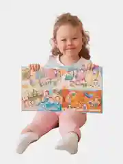 Настольная магнитная игра Бигр "Идем в детский сад" развивающая, УД106