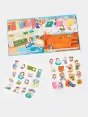 Настольная магнитная игра Бигр "Идем в детский сад" развивающая, УД106