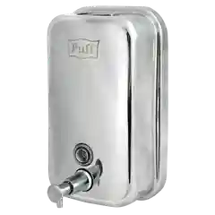 Хром 1402.099 Дозатор для жидкого мыла из нерж. стали puff-8608, хром, 800 мл, глянцевый