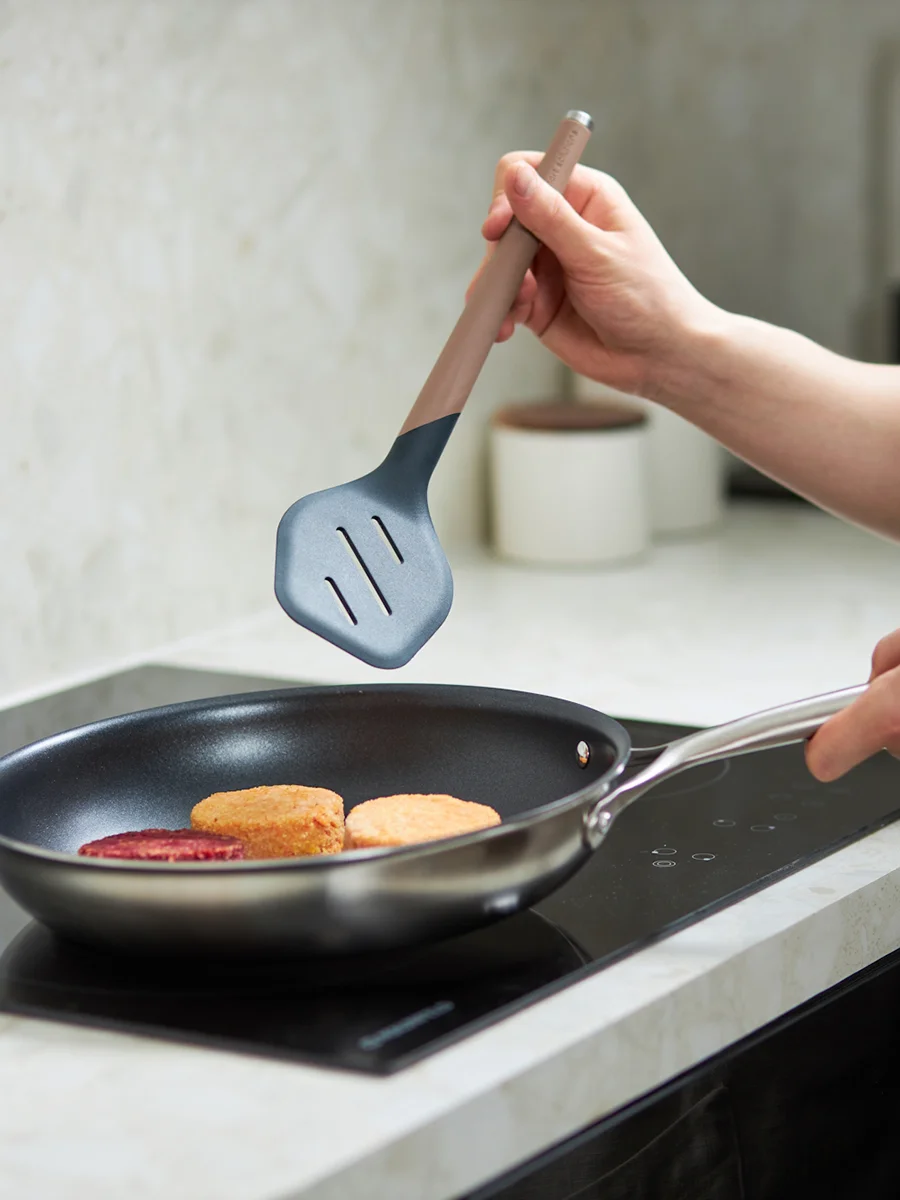 Набор кухонных инструментов SmartChef: половник, ложка-шумовка, лопатка, лопатка-шумовка