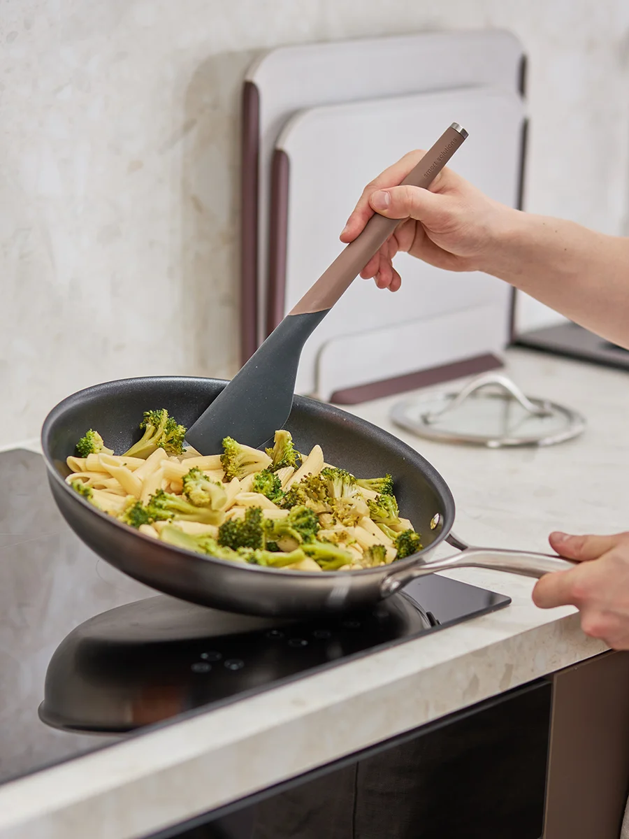 Набор кухонных инструментов SmartChef: половник, ложка-шумовка, лопатка, лопатка-шумовка
