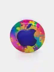 Пурпурный держатель для телефона PopSocket (попсокет) с рисунками