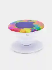 Пурпурный держатель для телефона PopSocket (попсокет) с рисунками