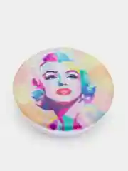 Рыжий держатель для телефона PopSocket (попсокет) с рисунками