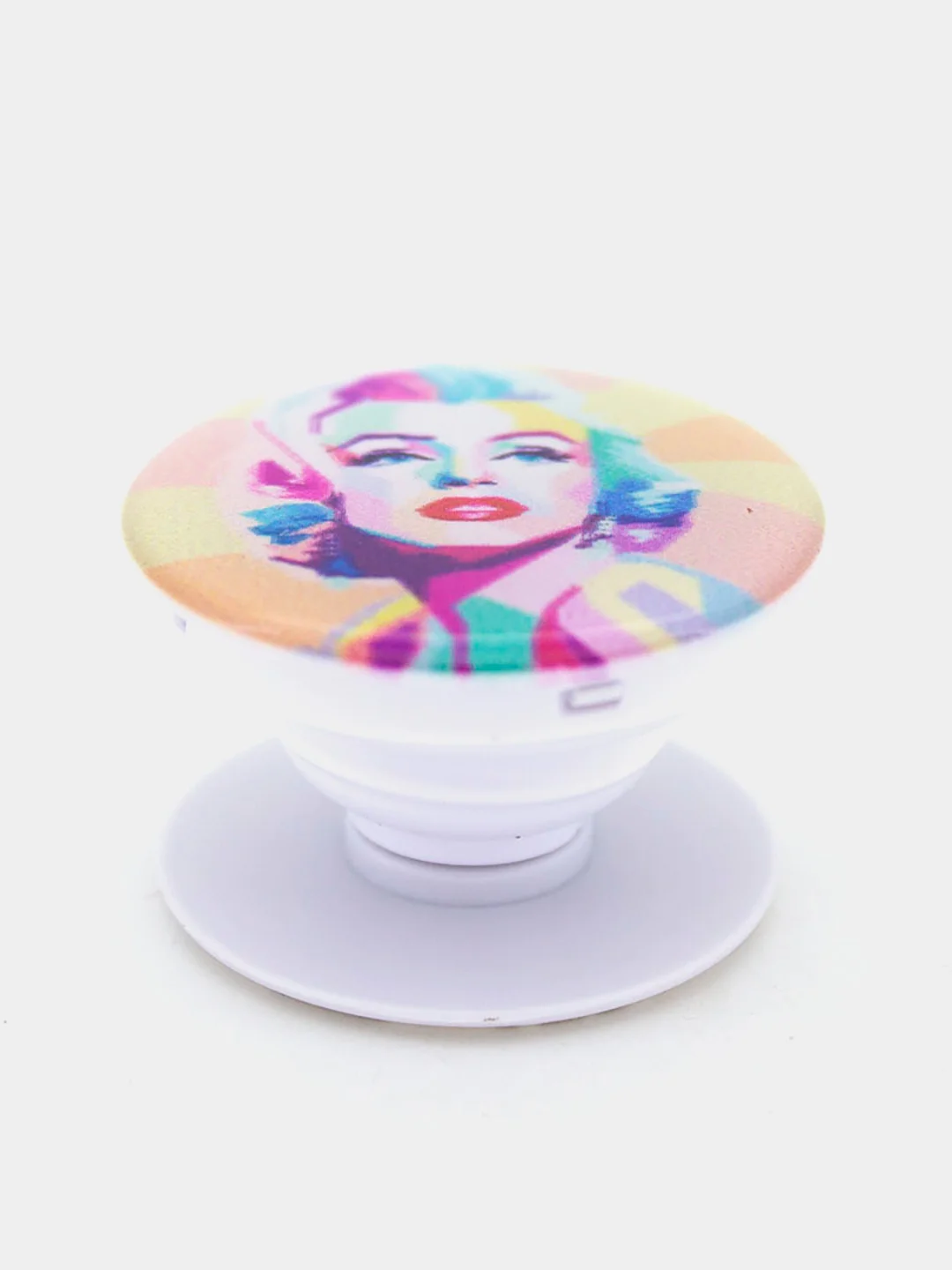 Рыжий держатель для телефона PopSocket (попсокет) с рисунками