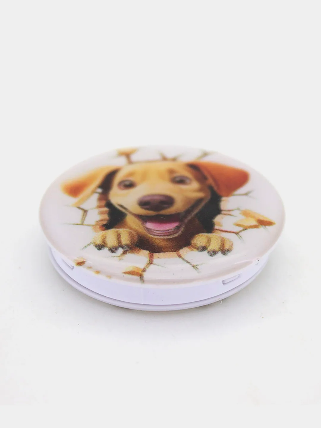 Светло-синий держатель для телефона PopSocket (попсокет) с рисунками