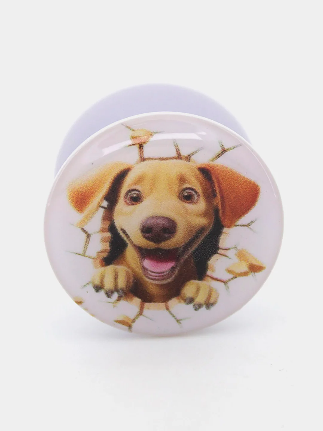 Светло-синий держатель для телефона PopSocket (попсокет) с рисунками