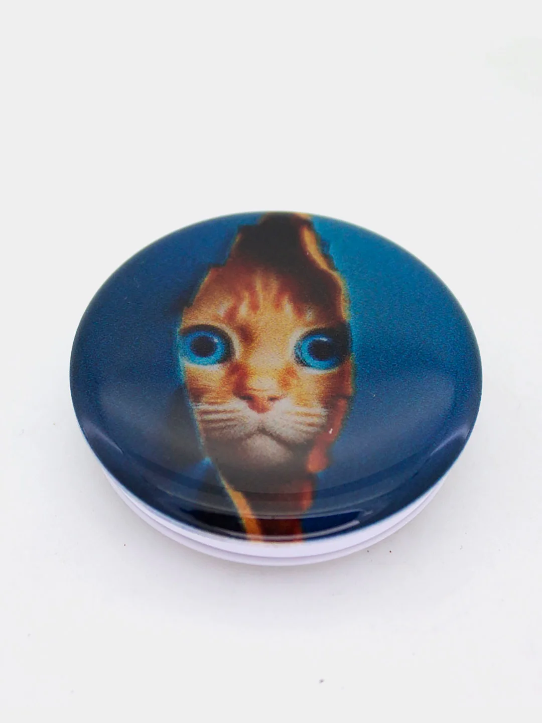 Синий держатель для телефона PopSocket (попсокет) с рисунками