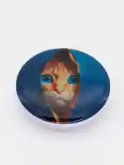 Синий держатель для телефона PopSocket (попсокет) с рисунками
