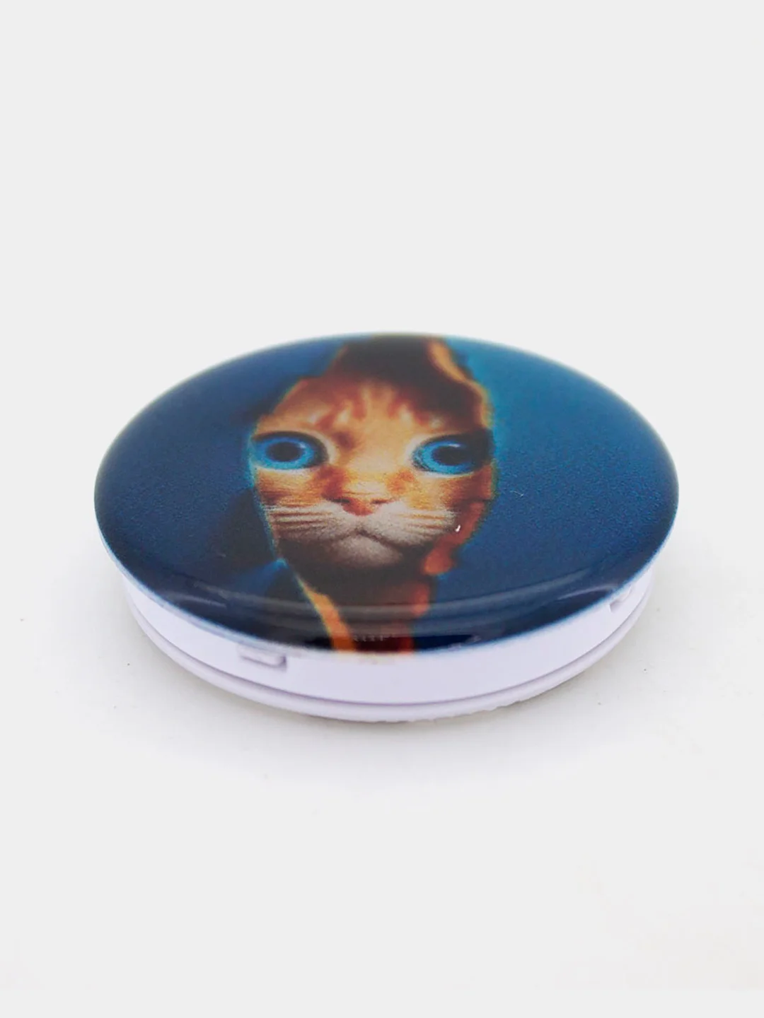 Синий держатель для телефона PopSocket (попсокет) с рисунками