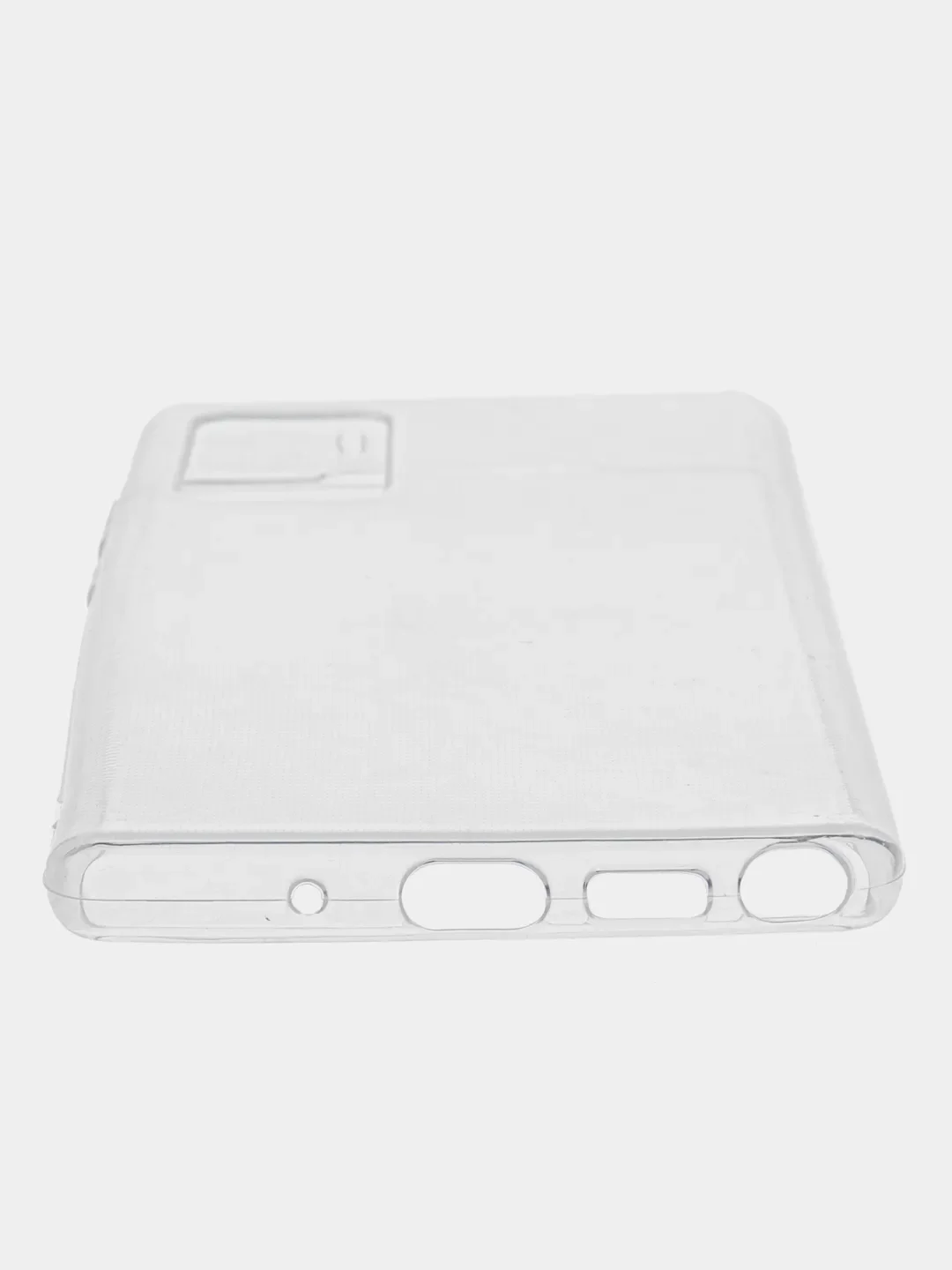 Чехол Samsung Galaxy Note 20 прозрачный силиконовый