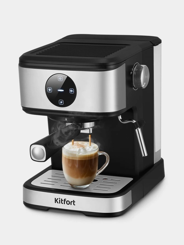 Кофеварка Kitfort КТ-7224, 1,5 л, 1100 Вт