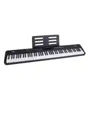 Черный цифровое пианино-синтезатор ON Maestro, MIDI, 88 клавиш (компактные), черный