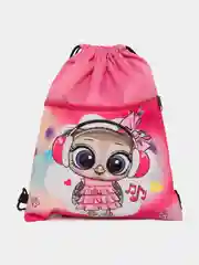 Розовый мешок для обуви
