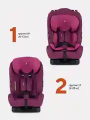 Пурпурный автокресло Fiesta basic группа 0-1-2 (0-25кг)