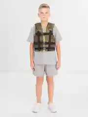 Лайм спасательный жилет, детский, до 30-40 кг