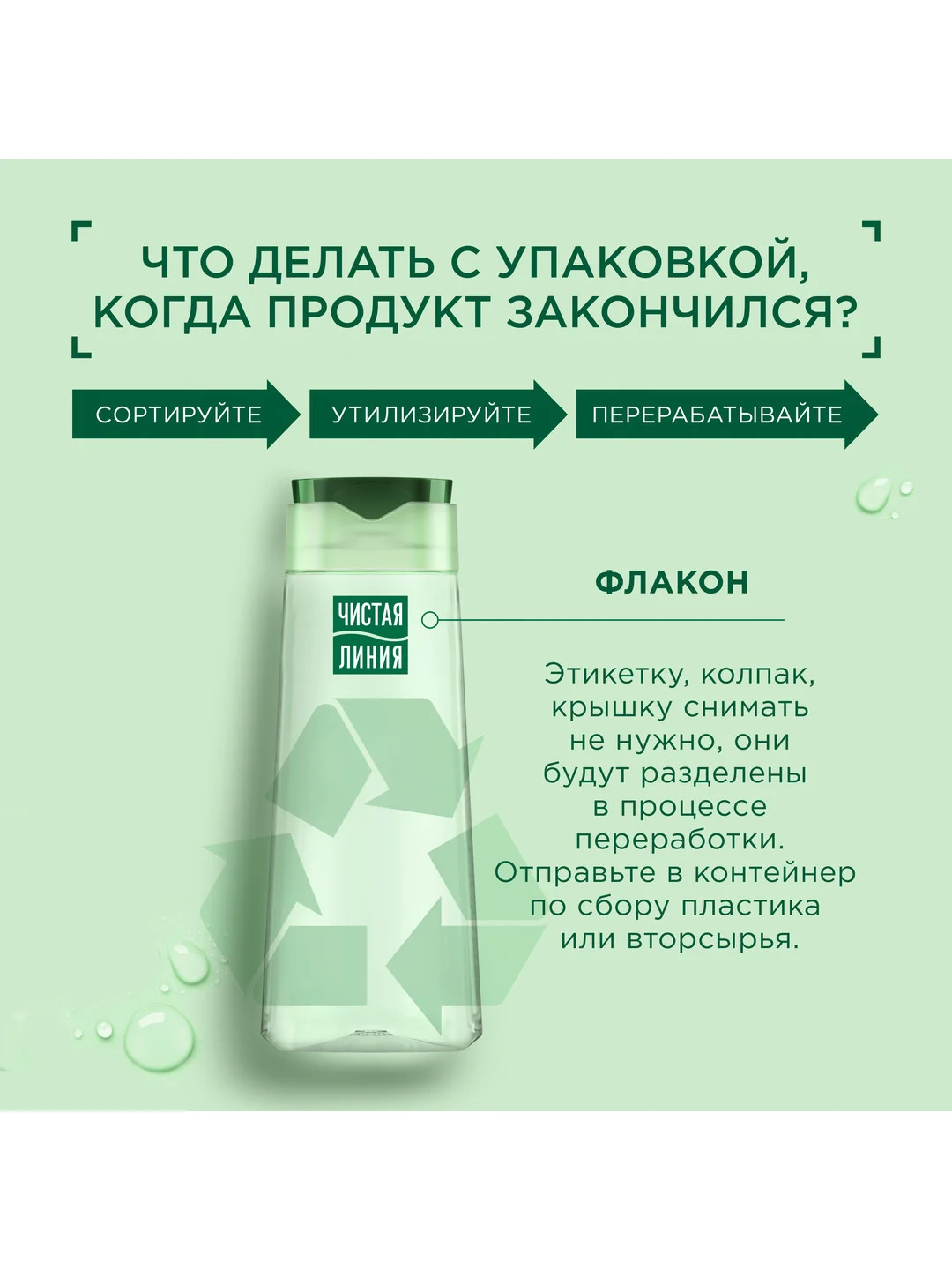 Шампунь Чистая линия "Объём и сила", для ослабленных волос, с пшеницей и льном, 250 мл