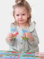 Настольные магнитные пазлы Бигр "Домашние животные", УД107