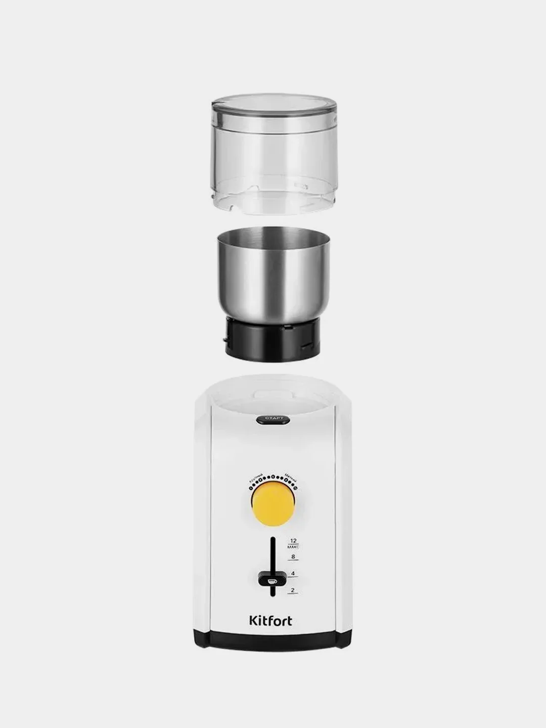 Кофемолка Kitfort КТ-7276, 70 г, 200 Вт