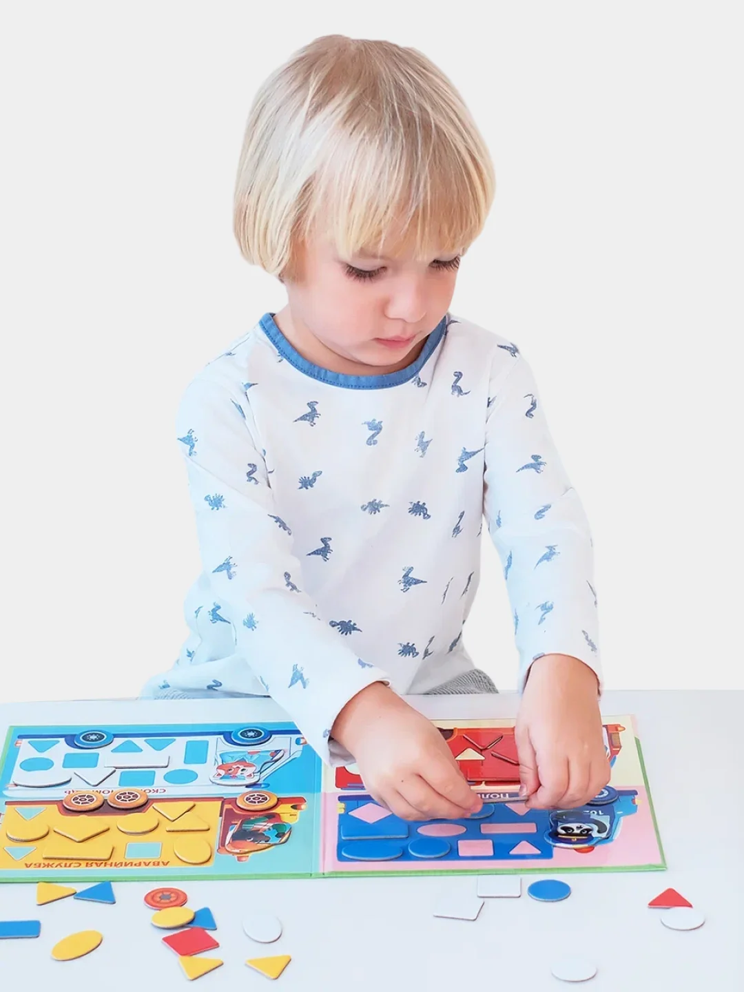 Развивающая магнитная игра Бигр "Мозаика машинки" УД109