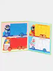 Развивающая магнитная игра Бигр "Мозаика машинки" УД109