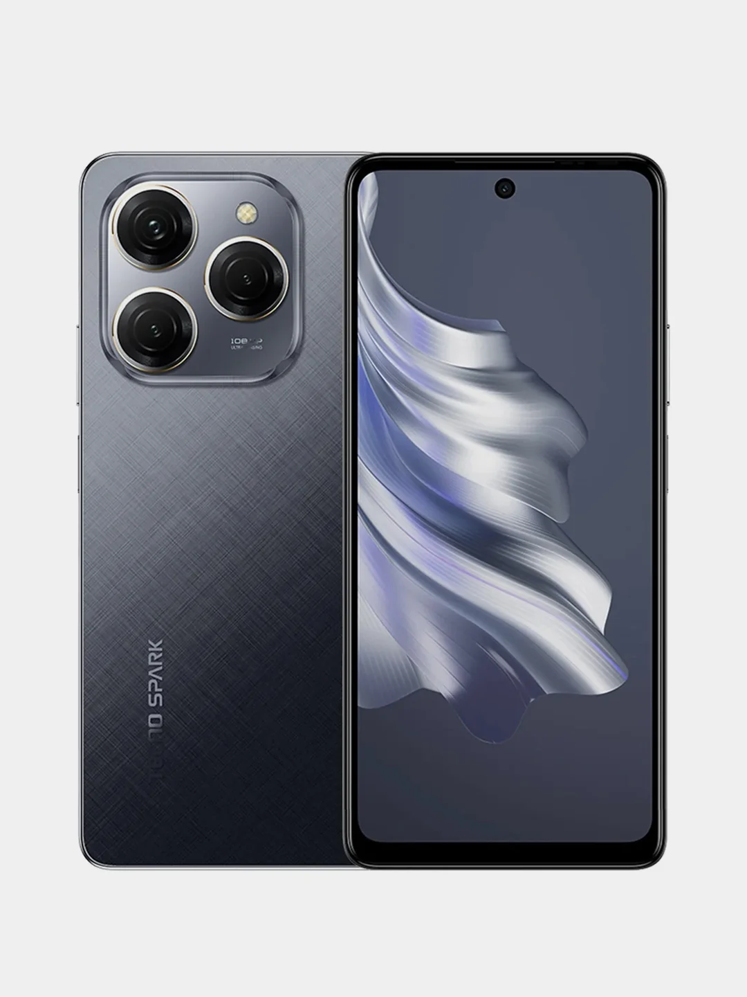 Черный смартфон Tecno SPARK 20 Pro, 12+256 Gb