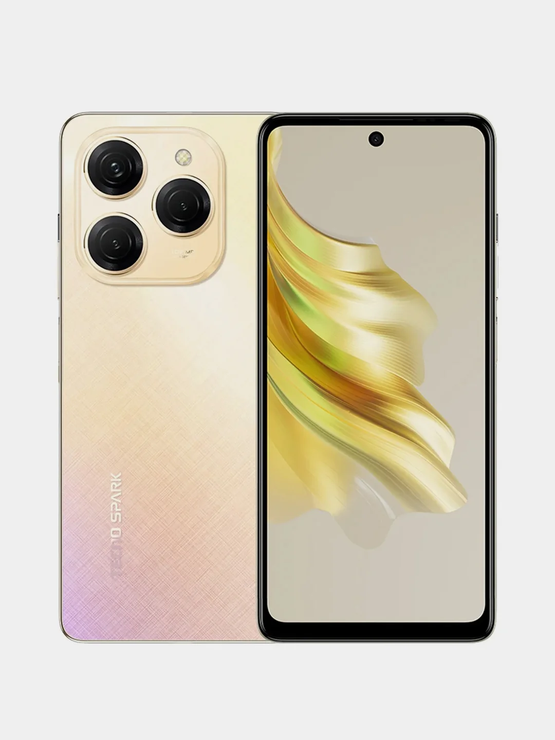 Золотой смартфон Tecno SPARK 20 Pro, 12+256 Gb