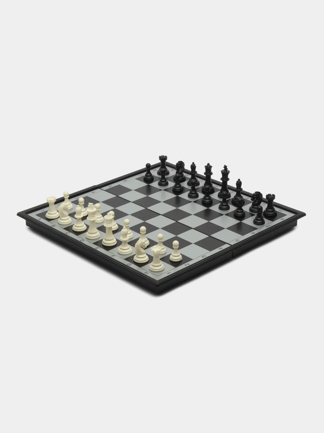 Набор игр 3 в 1 (магнитные шашки, шахматы и нарды) 32х32см, пластик, металл, SC58810