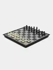 Набор игр 3 в 1 (магнитные шашки, шахматы и нарды) 32х32см, пластик, металл, SC58810