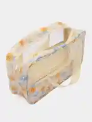 Желтый косметичка, женская косметичка, дорожная косметичка, косметичка для сауны, для бассейна