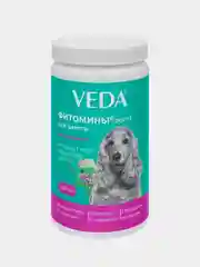 Функциональный корм для собак VEDA ФИТОМИНЫ ФОРТЕ, для шерсти, 100 г