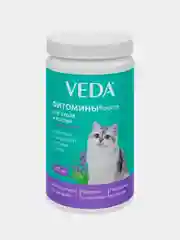 Функциональный корм для кошек VEDA ФИТОМИНЫ ФОРТЕ, для зубов и костей, 100 г