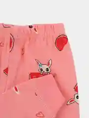 Коралловый пижама детская