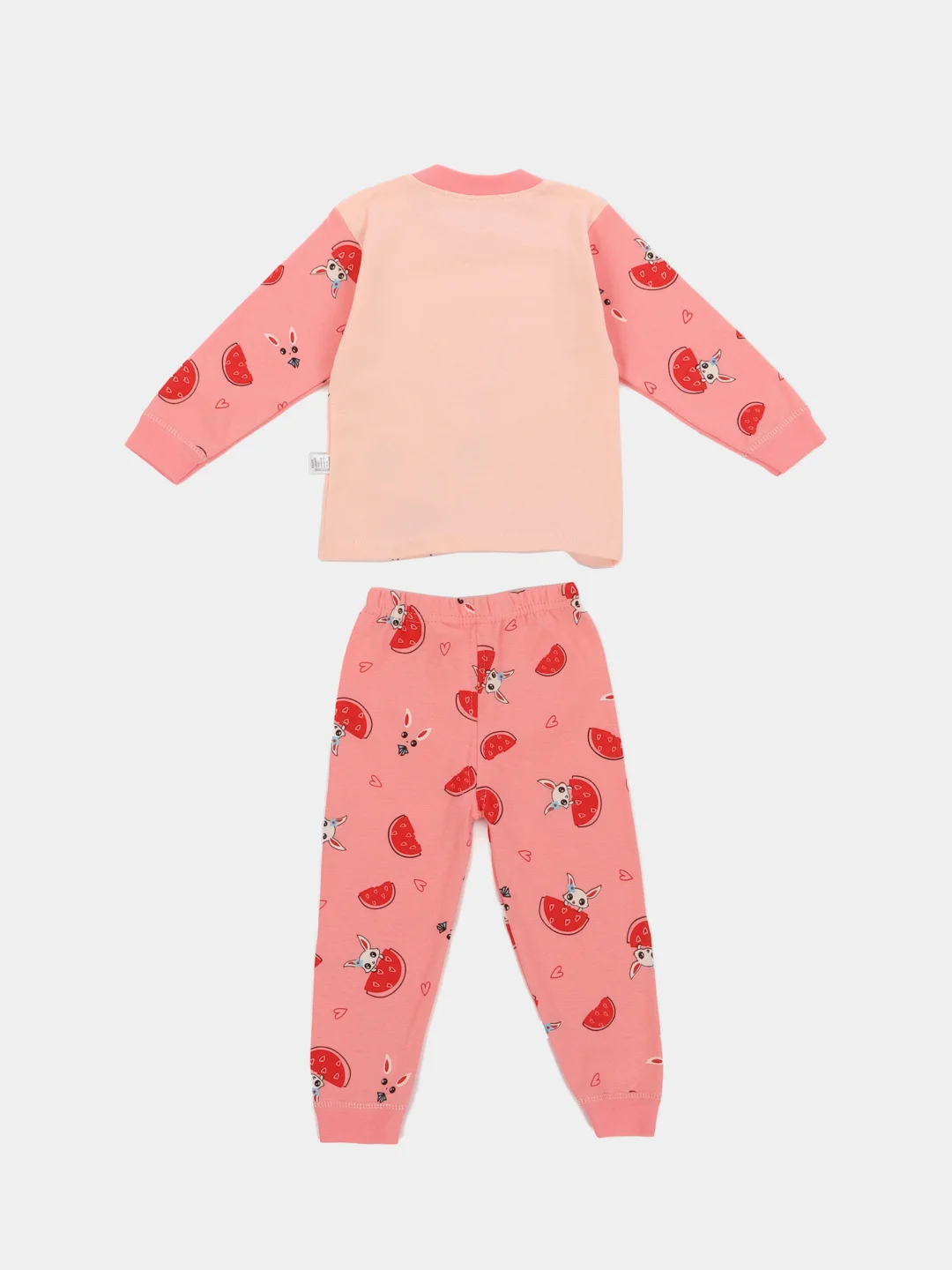 Коралловый пижама детская