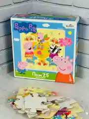 Пазл картонный 25 Свинка Пеппа Peppa Pig игрушка игра детская мозаика для развития малышей