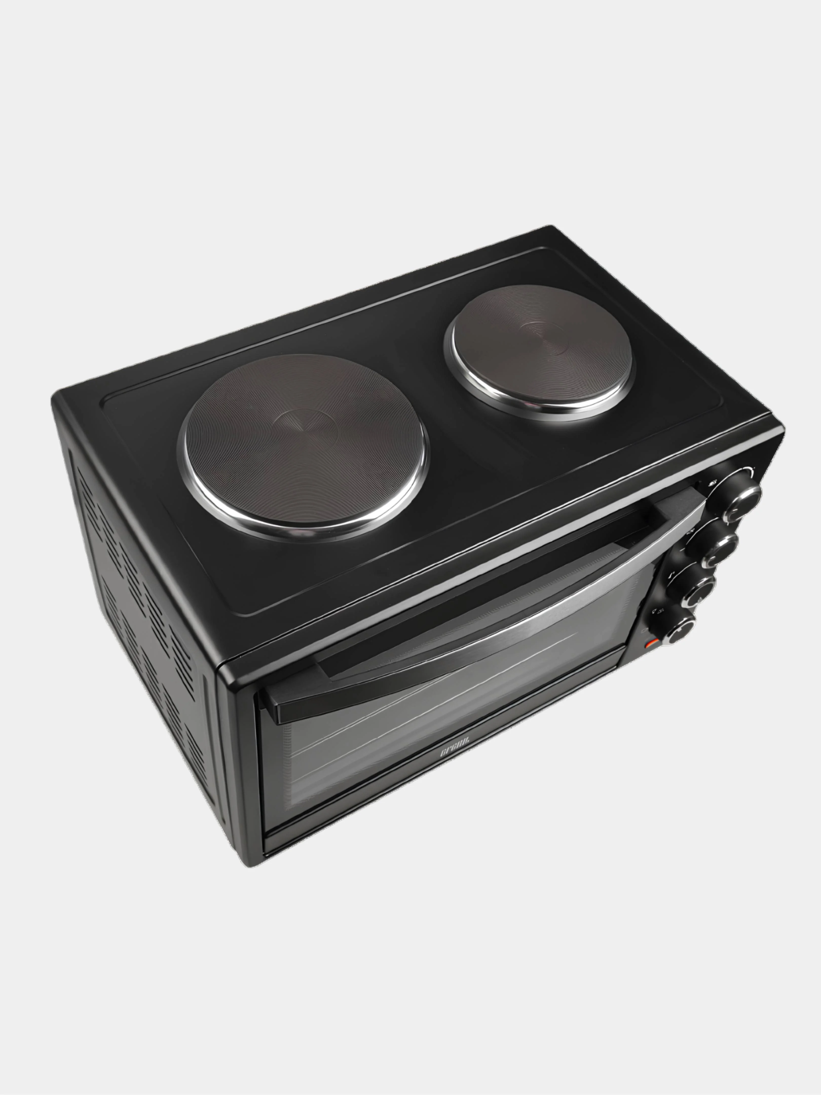 Мини-печь с двумя конфорками и шашлычницей GFGRIL GFO-40