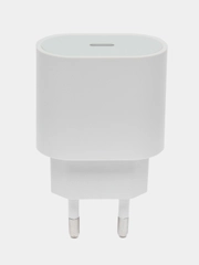 Блок питания для iPhone и Android Type-C, быстрая зарядка, 20 W, Адаптер питания телефона