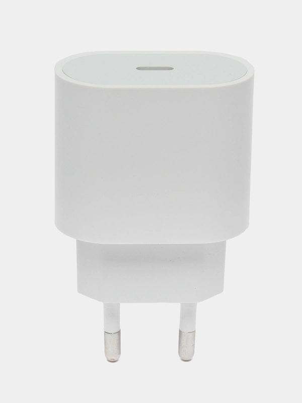 Блок питания для iPhone и Android Type-C, быстрая зарядка, 20 W, Адаптер питания телефона
