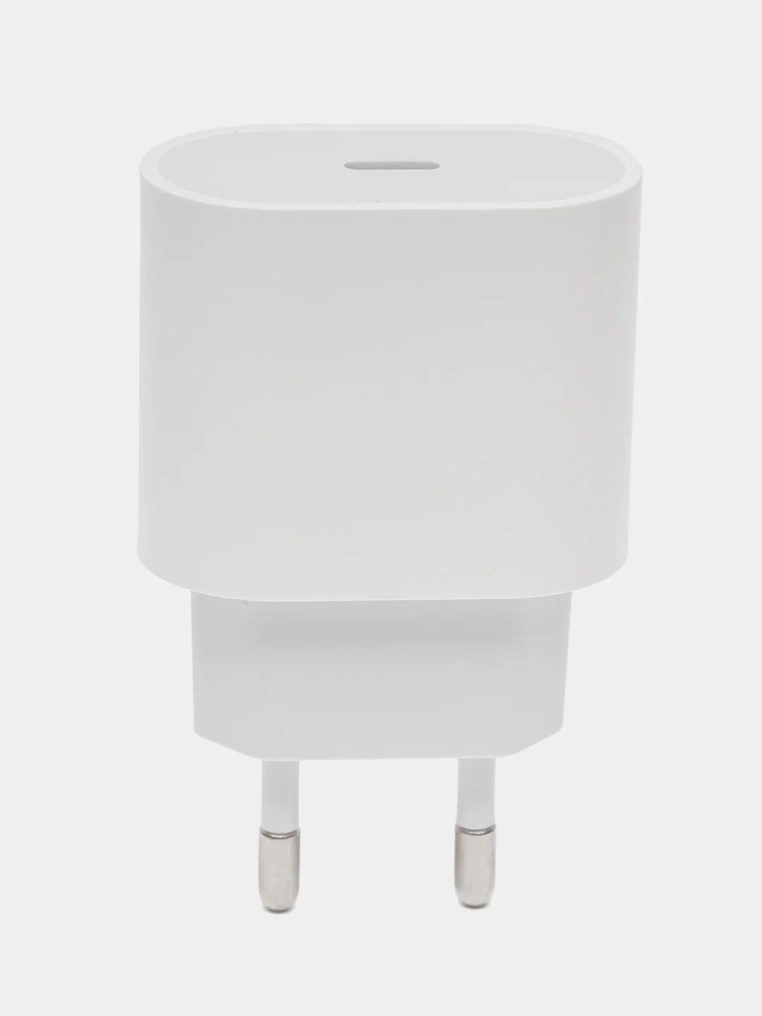 Зарядный комплект для iPhone USB-C, 20 W, кабель Type-C - Lightning, 20 Вт, белый