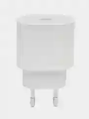 Зарядный комплект для iPhone USB-C, 20 W, кабель Type-C - Lightning, 20 Вт, белый